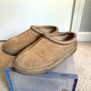 UGG Tan Suede Slippers